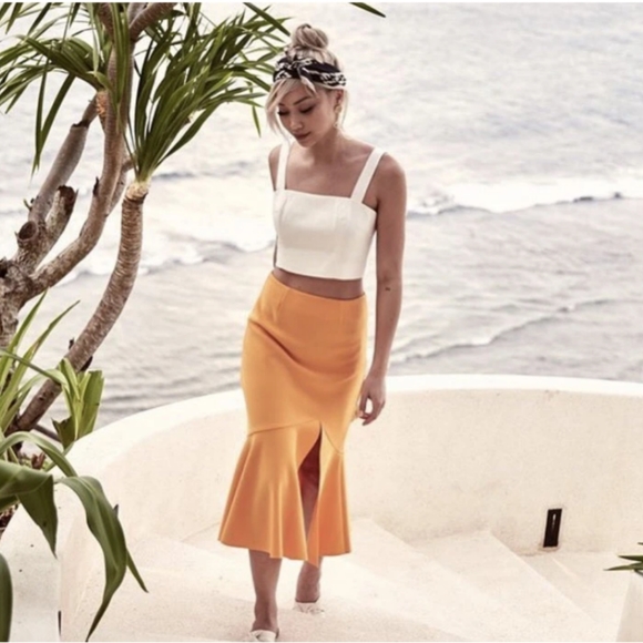 Finders keepers midi skirt sorbet size 

Small - Picture 2 of 5